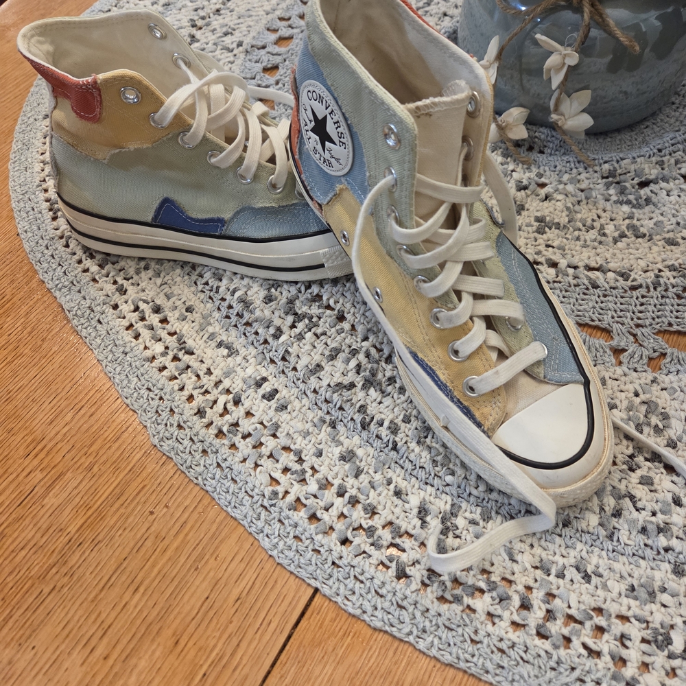 Converse Chuck Taylor Multicolor High-Tops Mens Sz 6/ Womens 7.5-8 - Picture 4 of 7